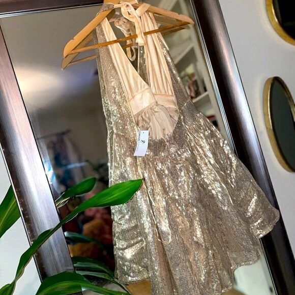 Sequin Halter Dress  - Picture 5 of 6